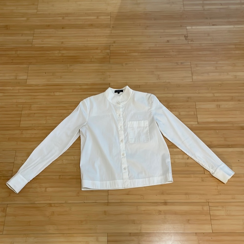 White Theory button-down shirt size P